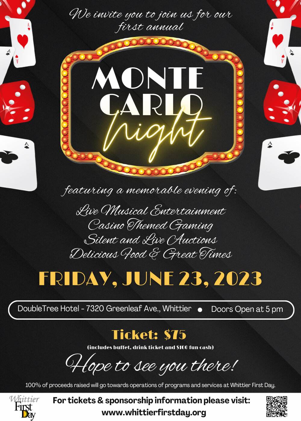 Monte Carlo Night Monte Carlo Night